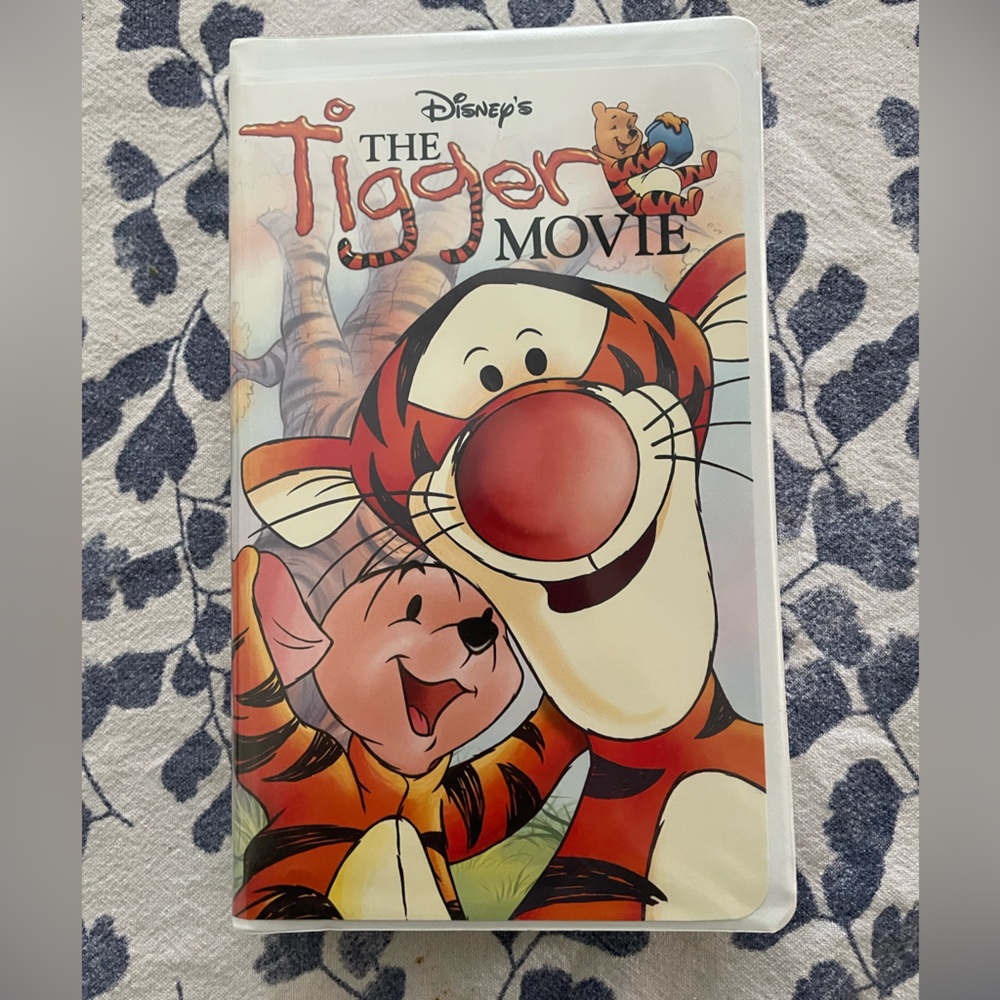 Disney The Tigger Movie VHS